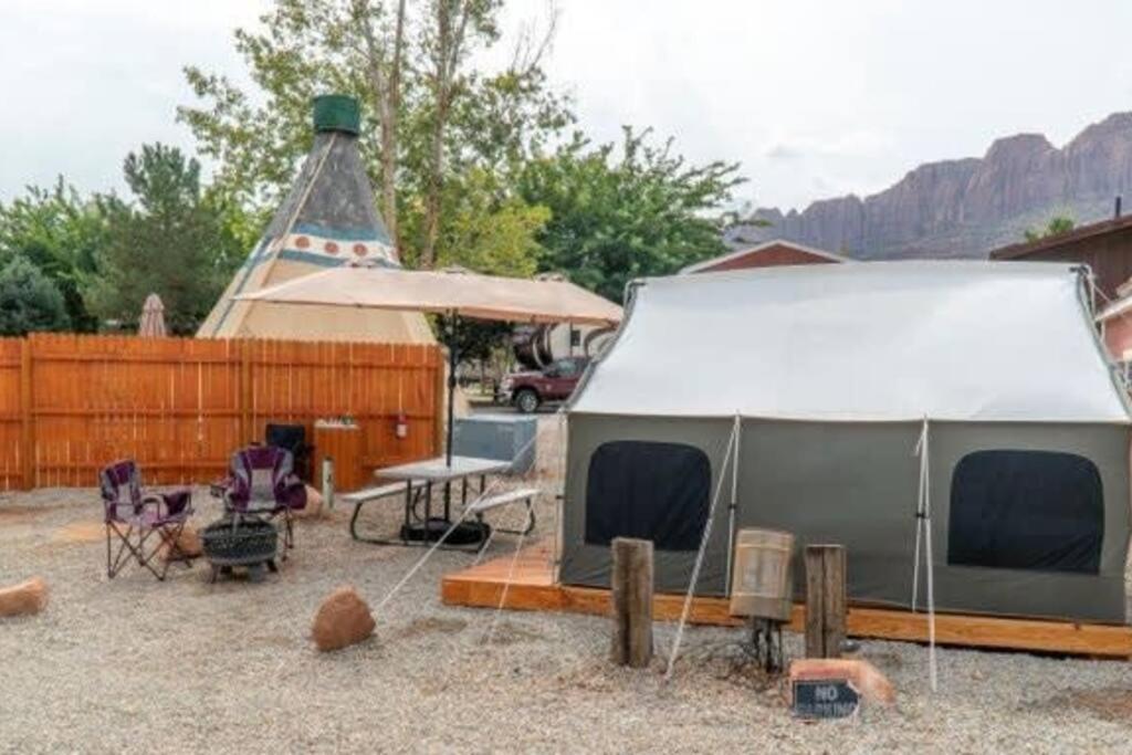 Moab Rv Resort Glamping Setup Tent In Rv Park #4 Ok-T4 Eksteriør bilde