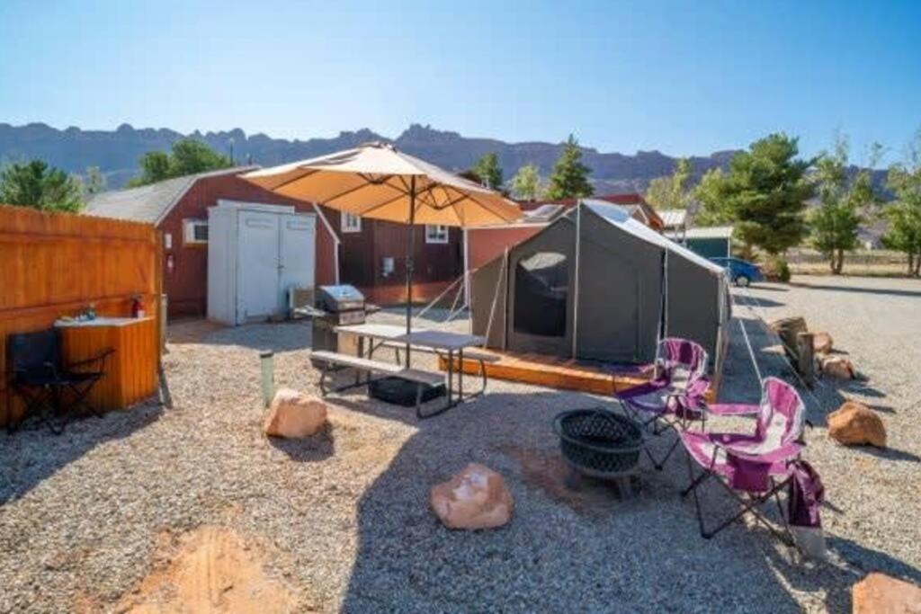 Moab Rv Resort Glamping Setup Tent In Rv Park #4 Ok-T4 Eksteriør bilde